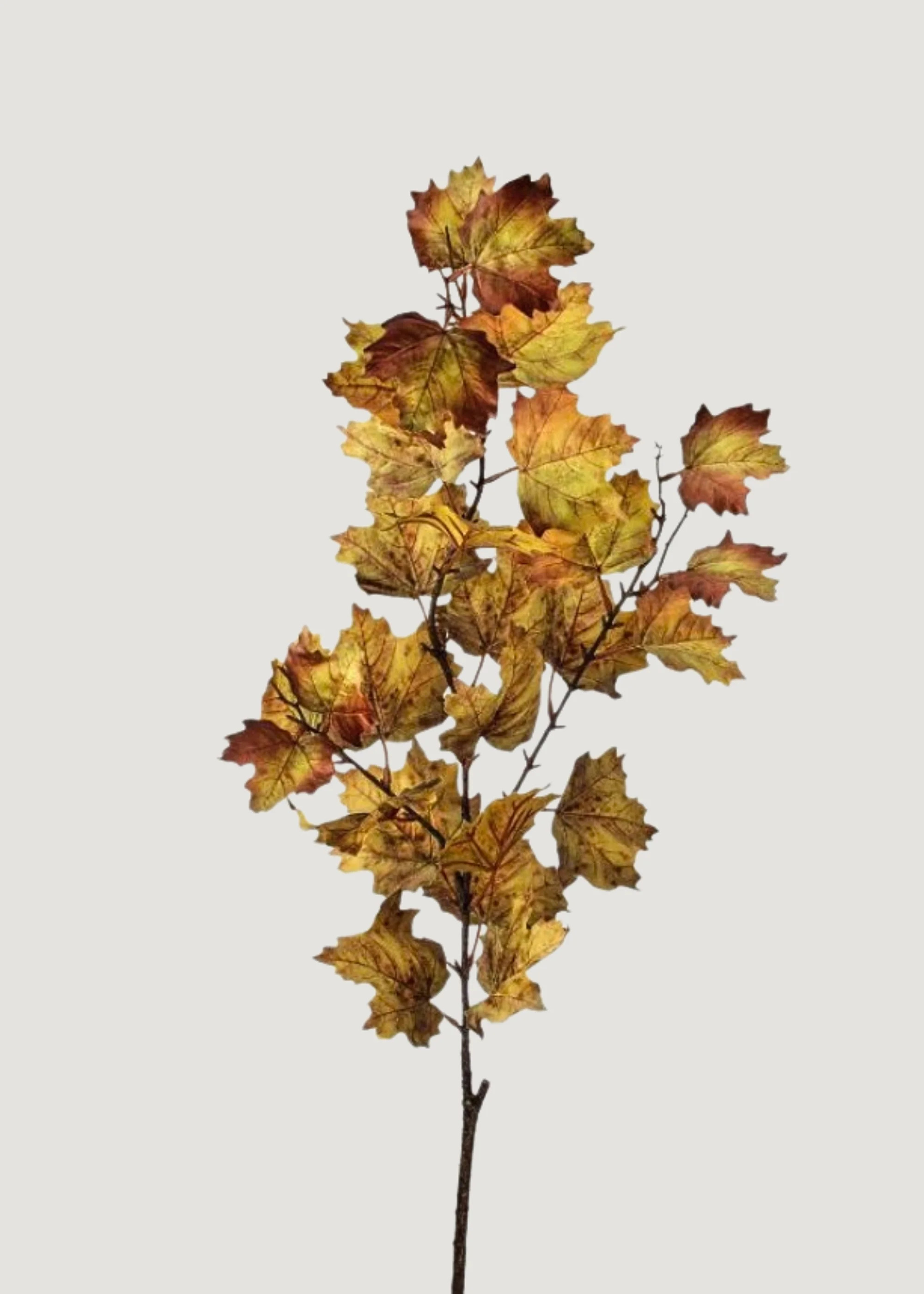 Green Maple Leaf Branch | Artificial Fall Leaves at Afloral | Afloral