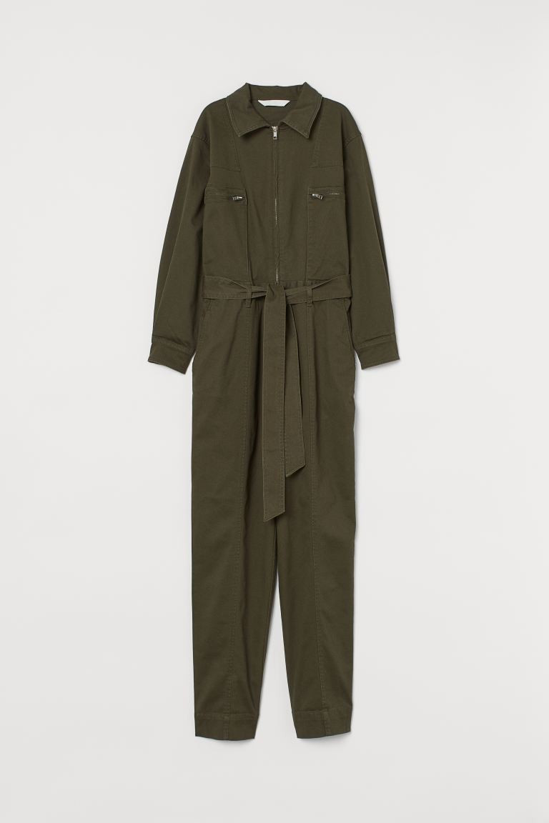Jumpsuit with Tie Belt | H&M (US + CA)
