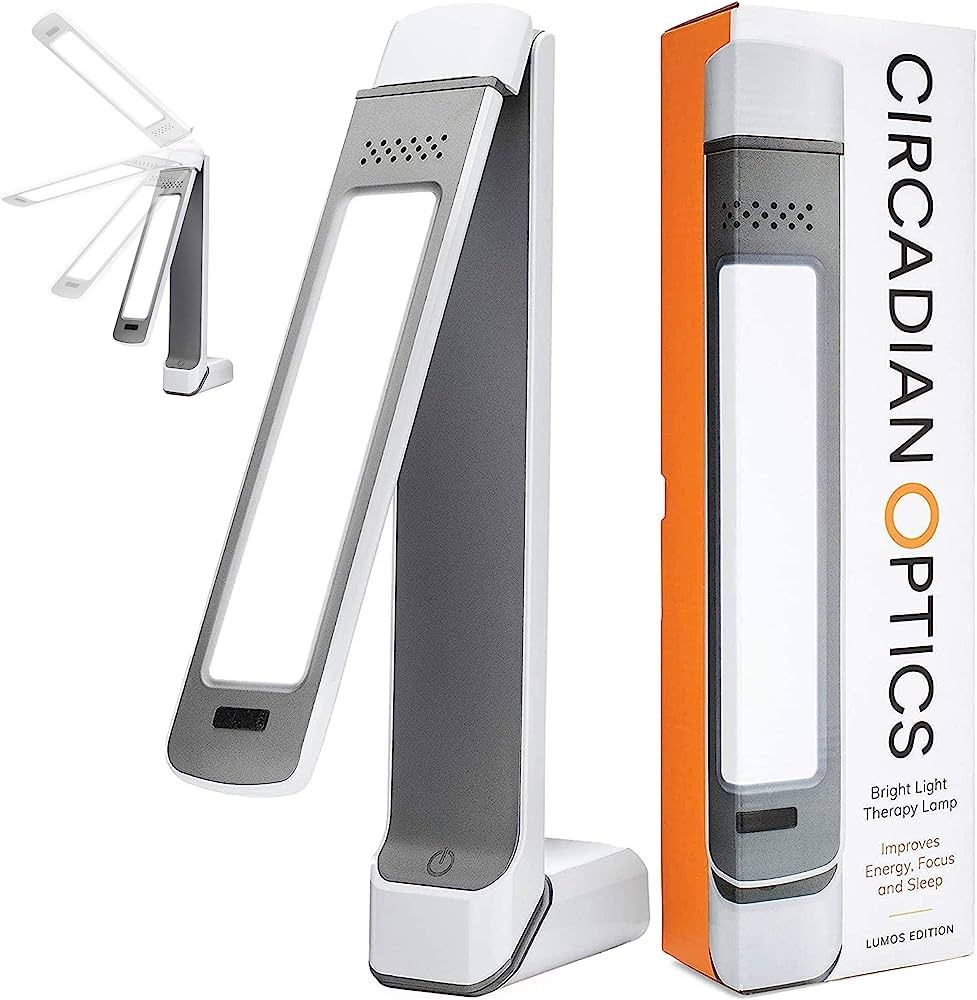 Circadian Optics Lumos 2.0 Light Therapy Lamp | Ultra Bright 10,000 Lux Full Spectrum LED Light (... | Amazon (US)