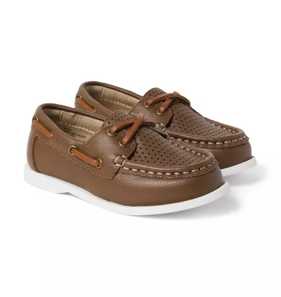 Perforated Boat Shoe | Janie and Jack