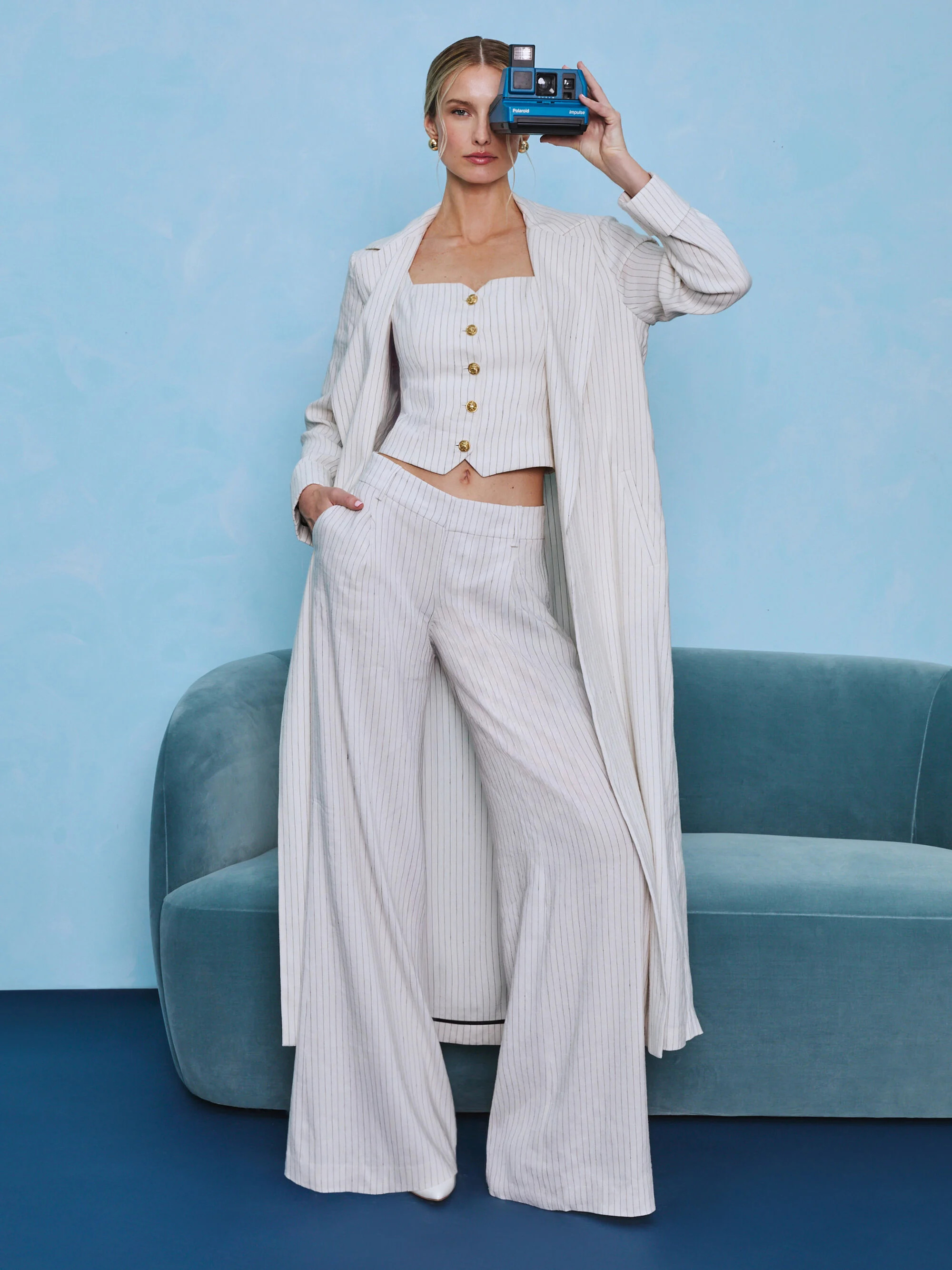ERIC LINEN PANT | Alice + Olivia