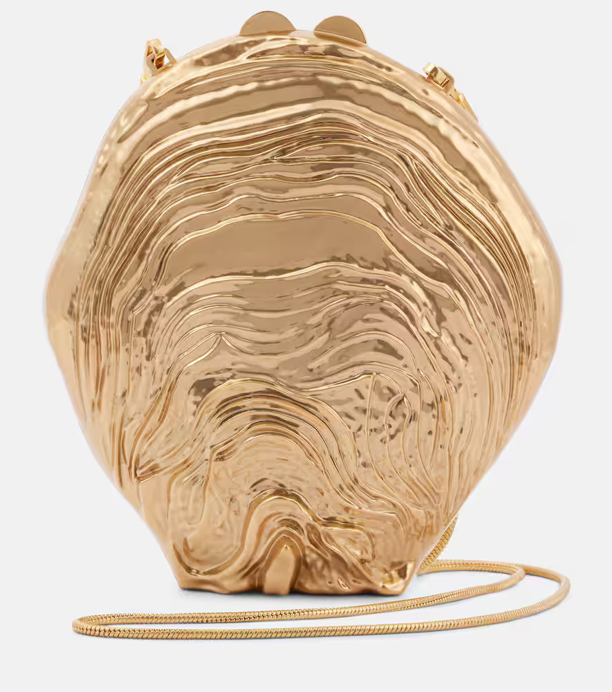 Simkhai Cove Shell clutch | Mytheresa (UK)