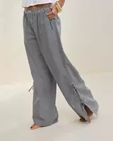 Aerie Off-Duty Seersucker Side Tie Trouser PJ | American Eagle Outfitters (US & CA)
