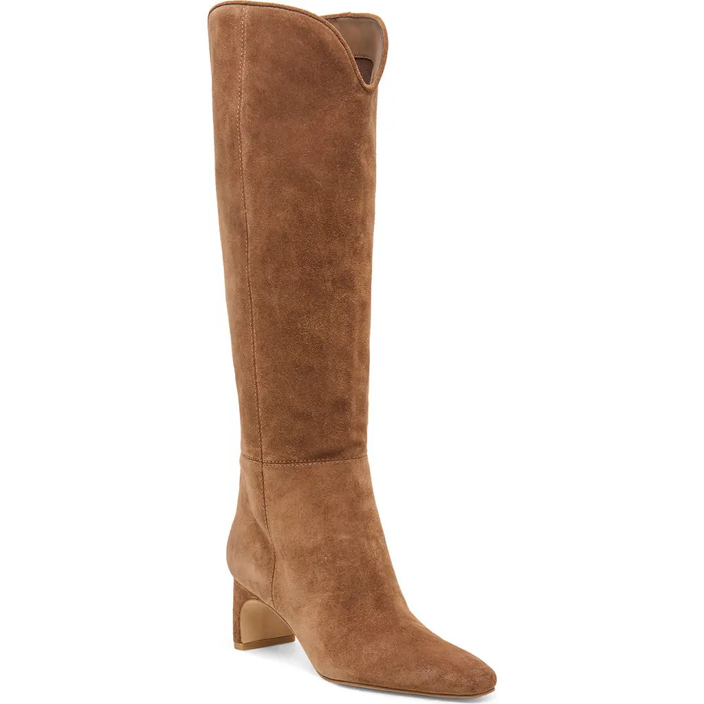 Dolce Vita Brion Knee High Boot in Cocoa Suede at Nordstrom, Size 8 | Nordstrom