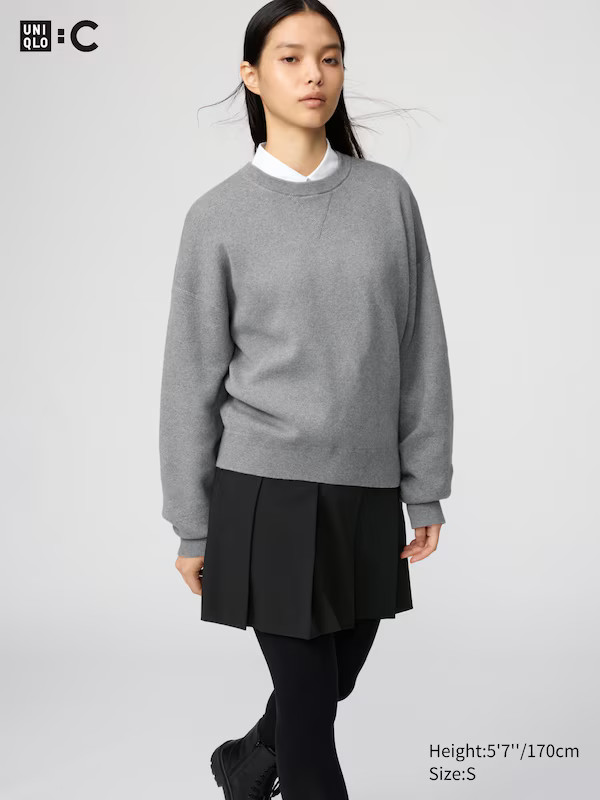 Baumwolle Pullover (soft, Rundhals) | UNIQLO (DE)