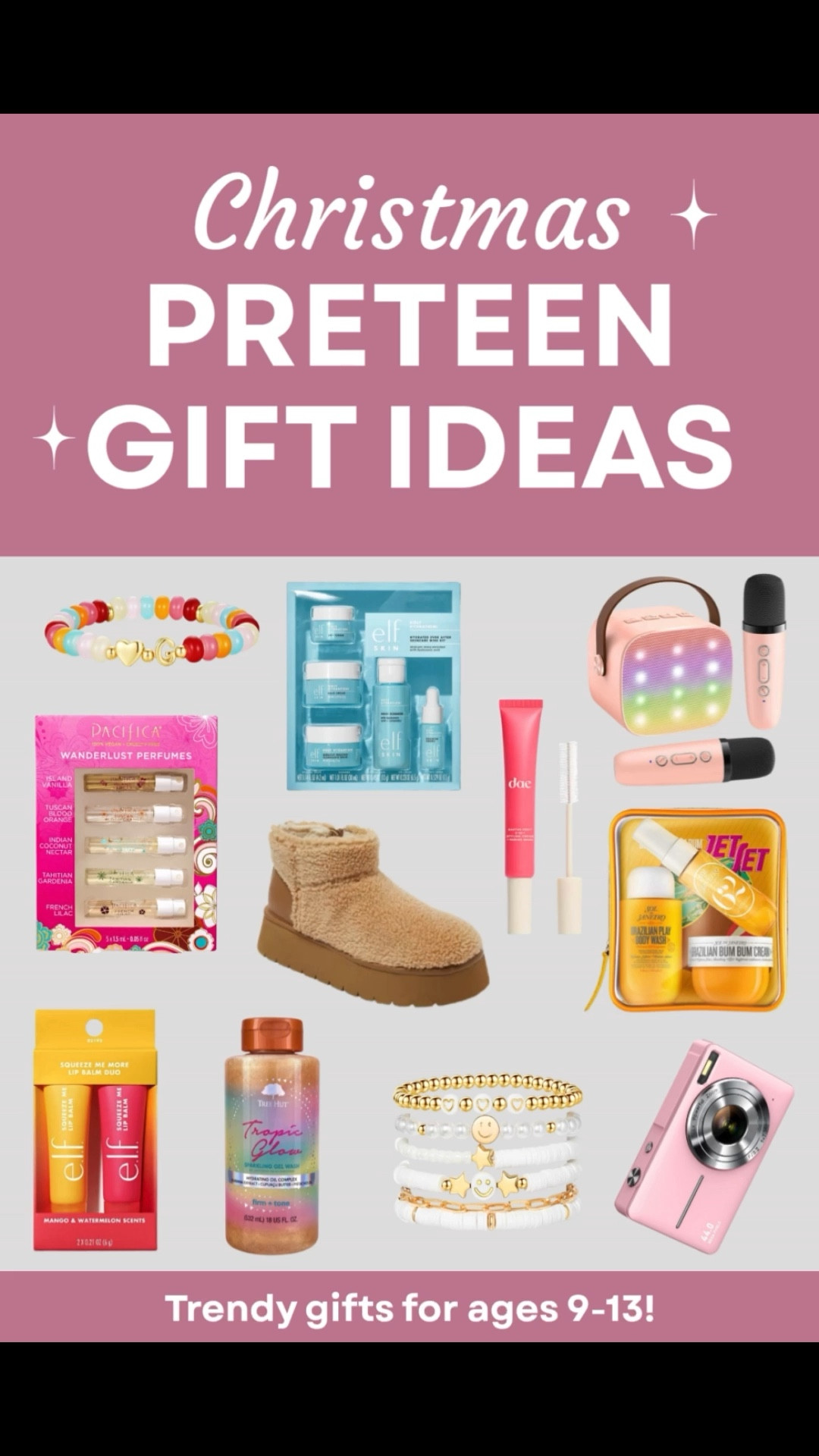 preteen girl gift ideas, christmas gift guide, tween girl gifts, gifts for preteen girls, trendy gifts for girls, viral christmas gifts, popular kids gifts, tween christmas ideas, girly gift ideas, aesthetic gifts for girls, cute gifts for tweens, affordable christmas gifts, stocking stuffer ideas, holiday gift inspo, gift guide for girls, christmas shopping ideas, last minute gift ideas, Amazon gift finds, Target gift finds 

#LTKHoliday #LTKGiftGuide #LTKKids