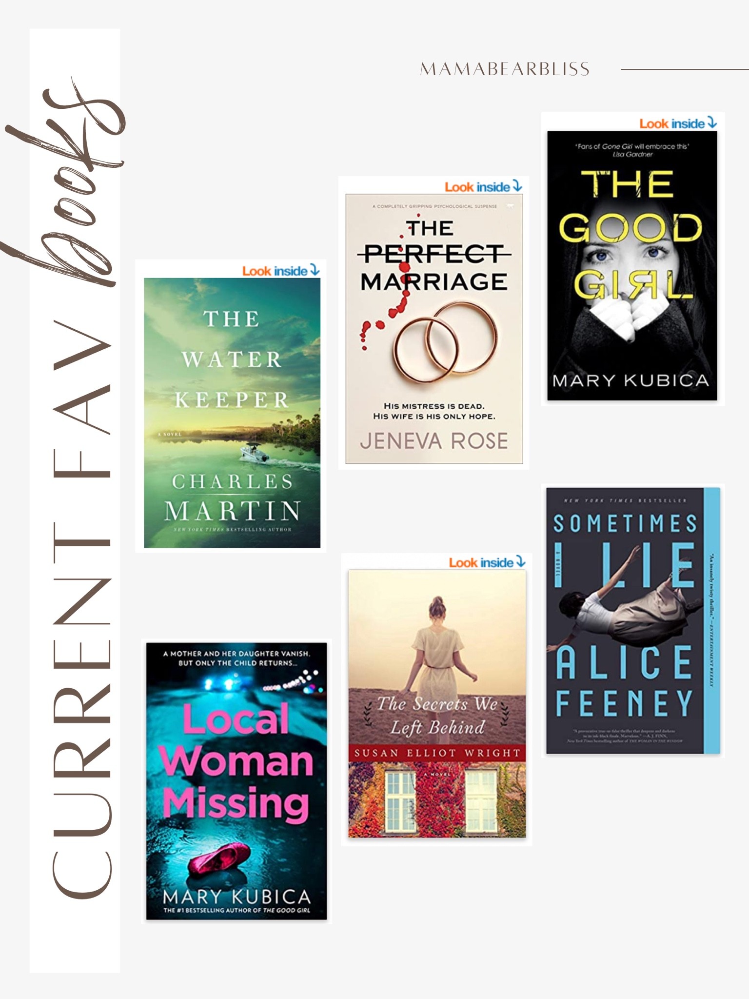 Current books
Favorite books
Book finds


#LTKtravel #LTKitbag #LTKhome