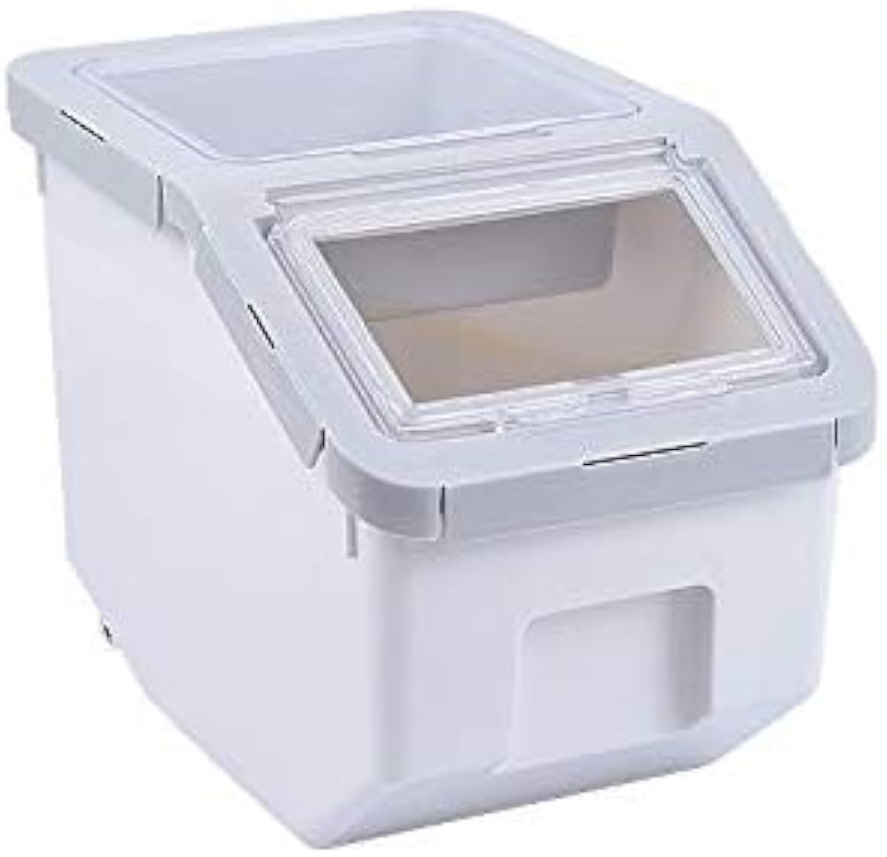 ANMOO Pet Food Storage Container, Dogs Food Container With Scoop Stackable Dog Food Storage Bins ... | Amazon (UK)