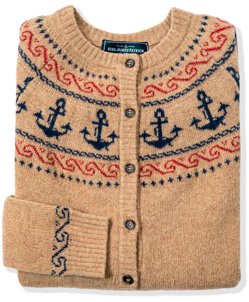 Anchor Atlantic Wool Cardigan | Kiel James Patrick