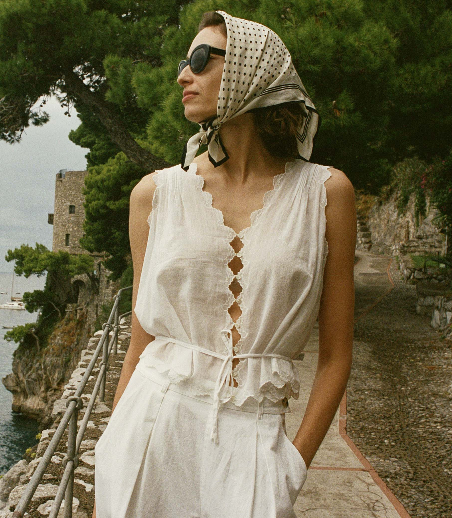 Aldora Top - Salt | DÔEN | DOEN