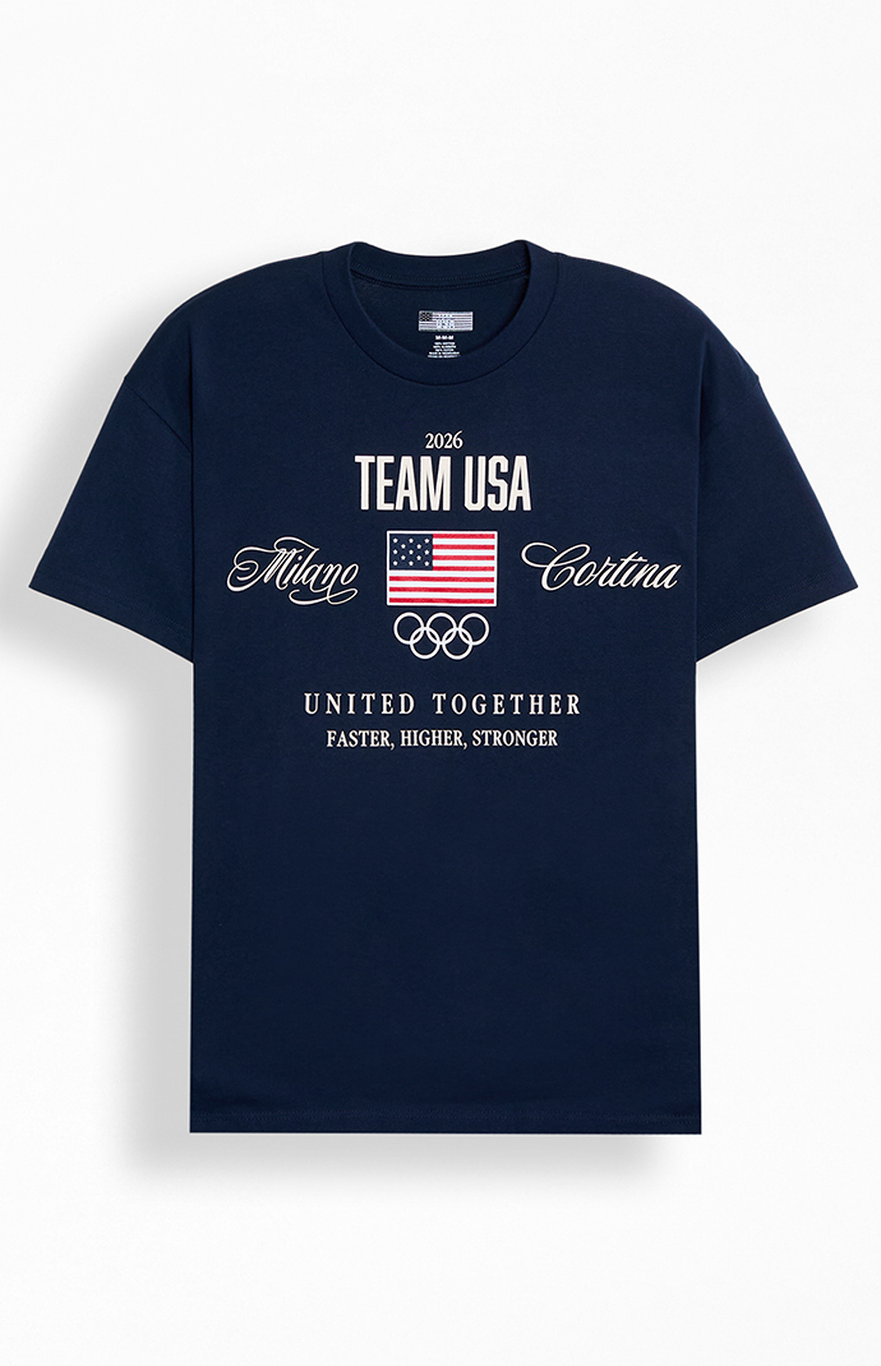 Olympics Milano Cortina Team USA United Together T-Shirt | PacSun