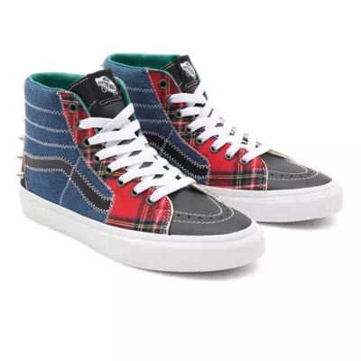 Tartan Daze Sk8-Hi Shoes | Multicolour | Vans | Vans (UK)