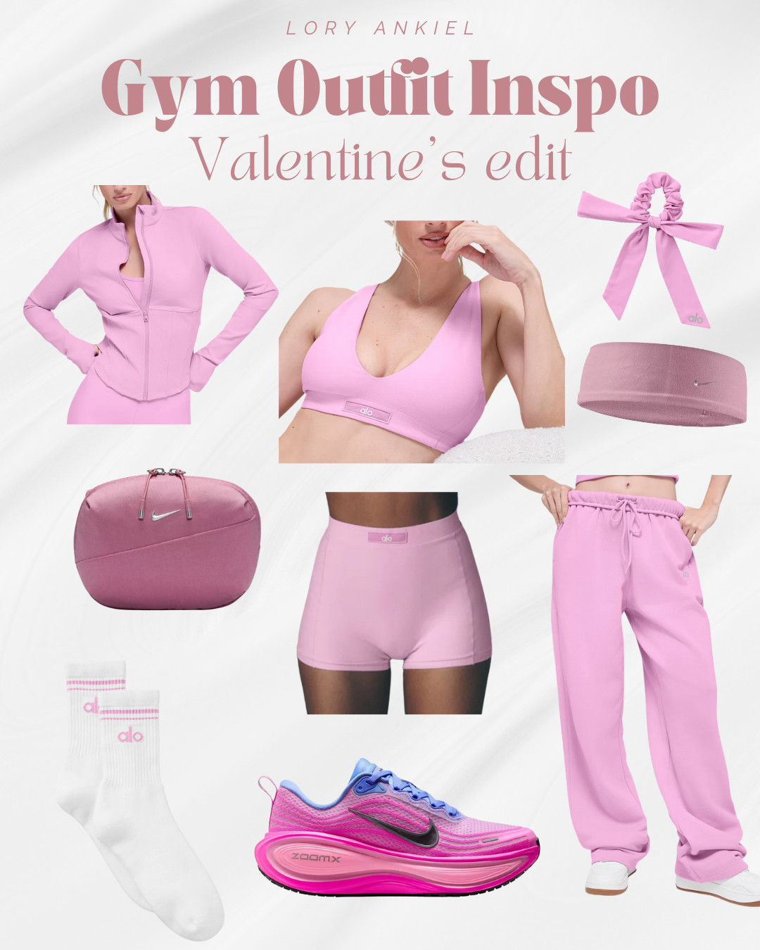 Gym Outfit Inspo - Valentine's Day Edit!

#gymoutfit #runningoutfit #activewear 

 #LTKValentine #LTKfitnessgoals #LTKActive
