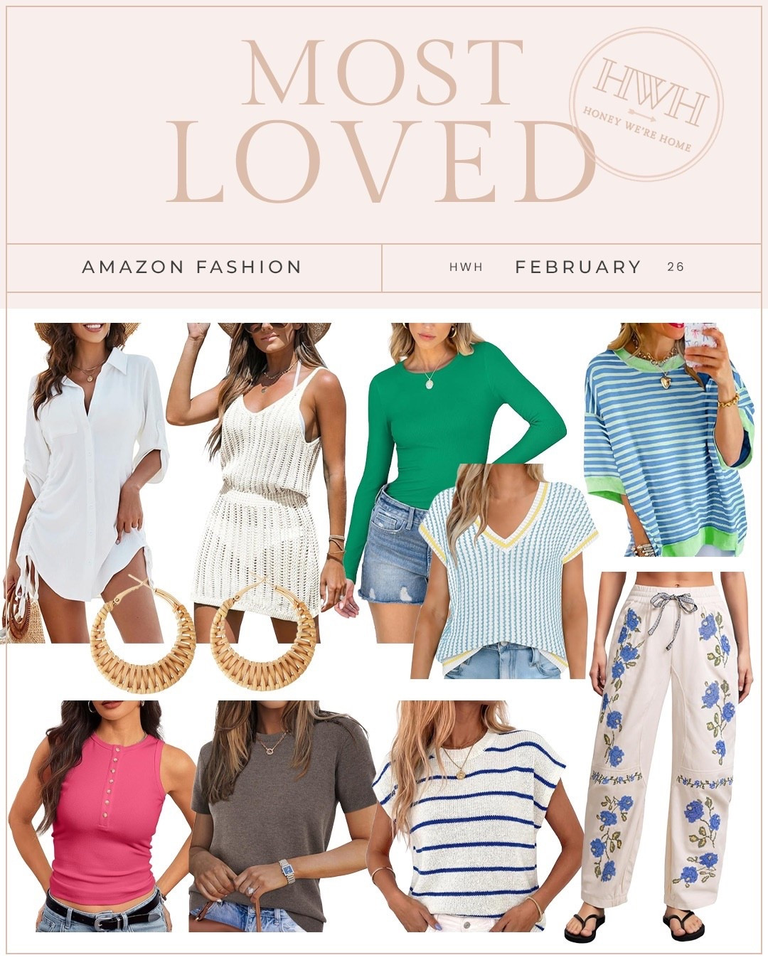 February Most Loved Amazon Fashion 



#LTKSeasonal #LTKmomlife #LTKOver40