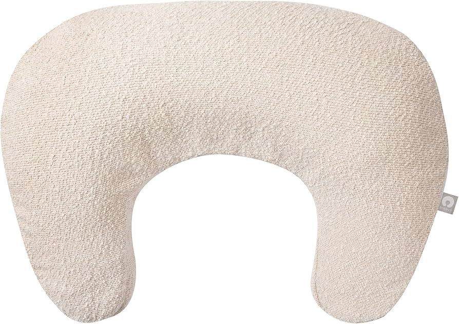 Boppy Nursing Pillow with Luxe Fabric Cover, Oatmeal Boucle, More Supportive Pillow for Breastfee... | Amazon (US)