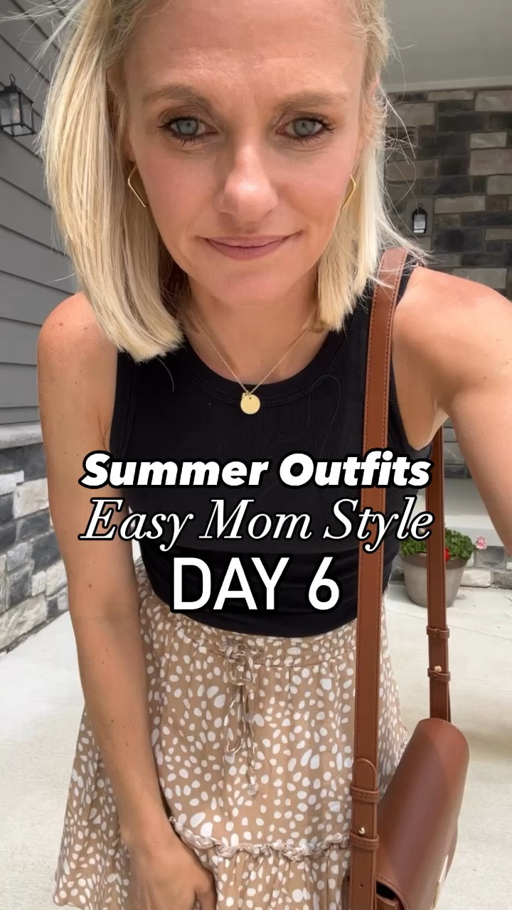 Summer Outfits day 6- easy mom style series 
Tank top- small
Skirt- small
Sandals- 7.5

#LTKFindsUnder100 #LTKStyleTip #LTKSummerSales