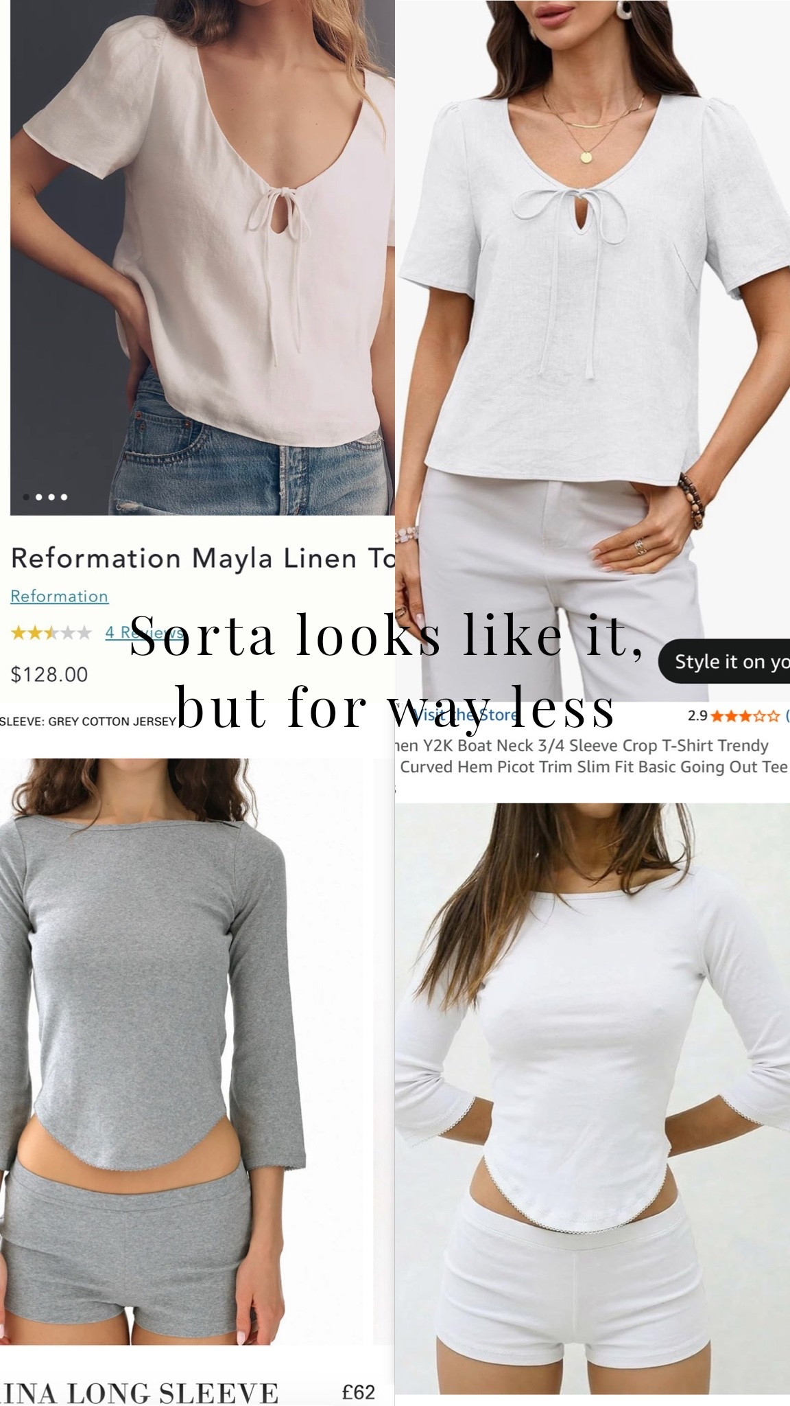 Sorta looks like it but less! Got these two tops off Amazon 🤘🏼

#LTKSeasonal #LTKootd #LTKOver40