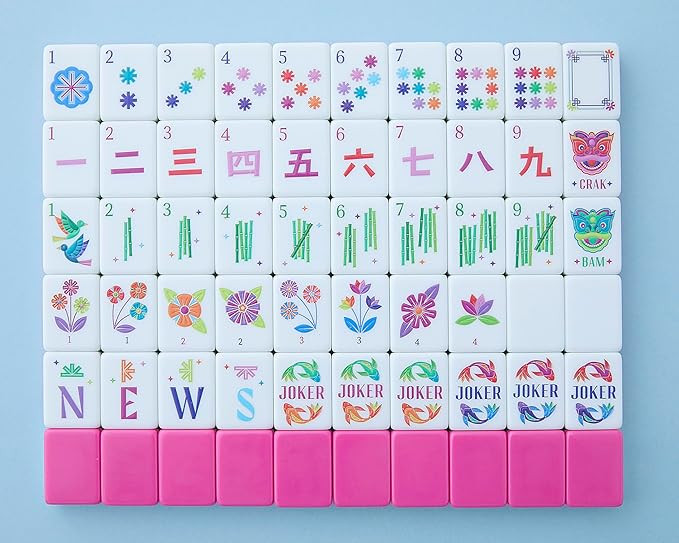 Kaleidoscope Mahjong Tile Set | Amazon (US)