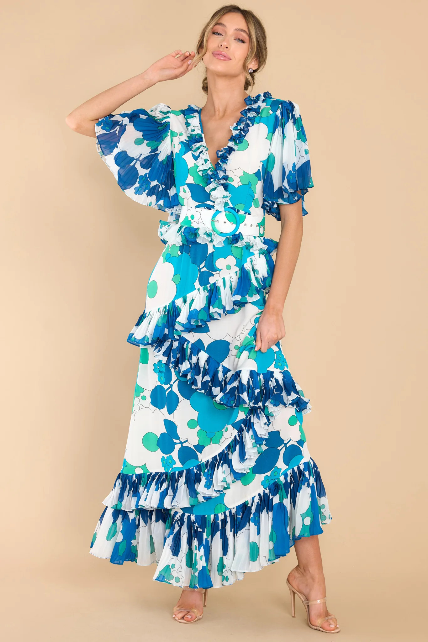 Zafiro Blue Dress | Red Dress 