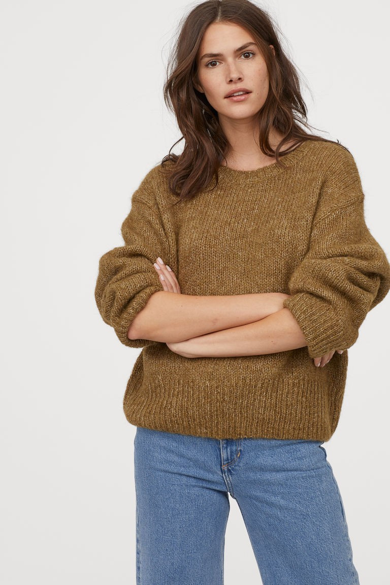 Knit Wool-blend Sweater | H&M (US + CA)