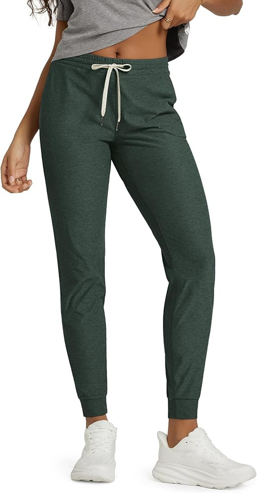 ODODOS Women's Performance Joggers - Ultra Soft Stratum Tech Sweatpants Adjustable Mid Rise Pants... | Amazon (US)