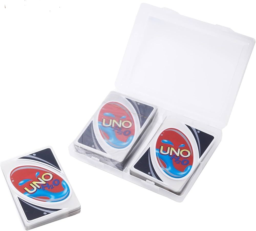 UNO H2O Cards for Outdoor Camping Playing Travel and Family Night Uno Card Game Fun, Waterproof P... | Amazon (US)