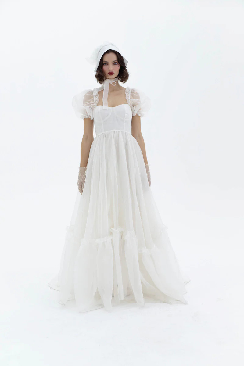 The Ivory Ritz Gown | Selkie Collection