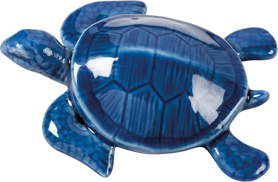 Primitives by Kathy Ceramic Lg Blue Sea Turtle Figurine | Amazon (US)