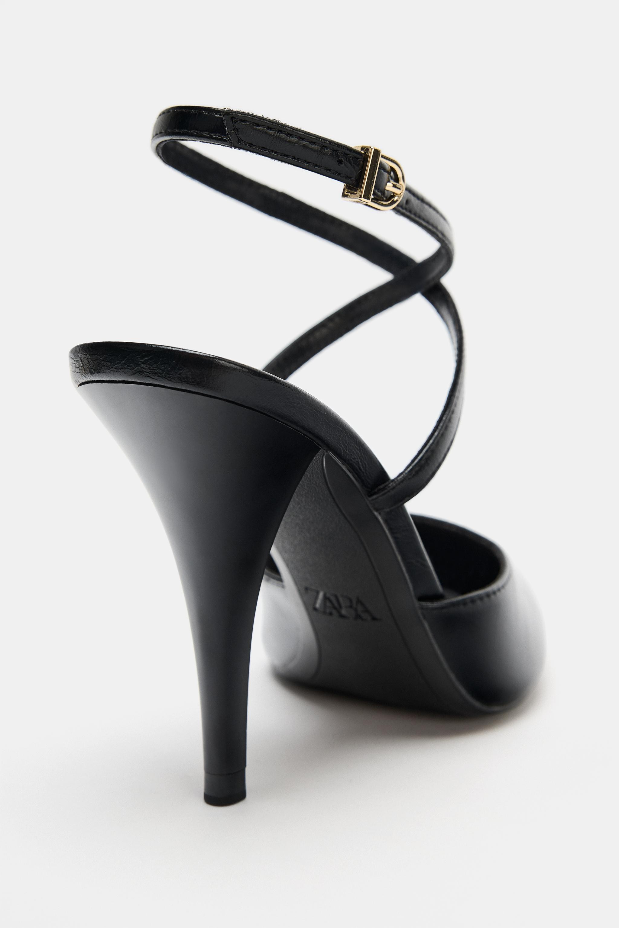 POINTED TOE SLINGBACK HEELS | Zara US