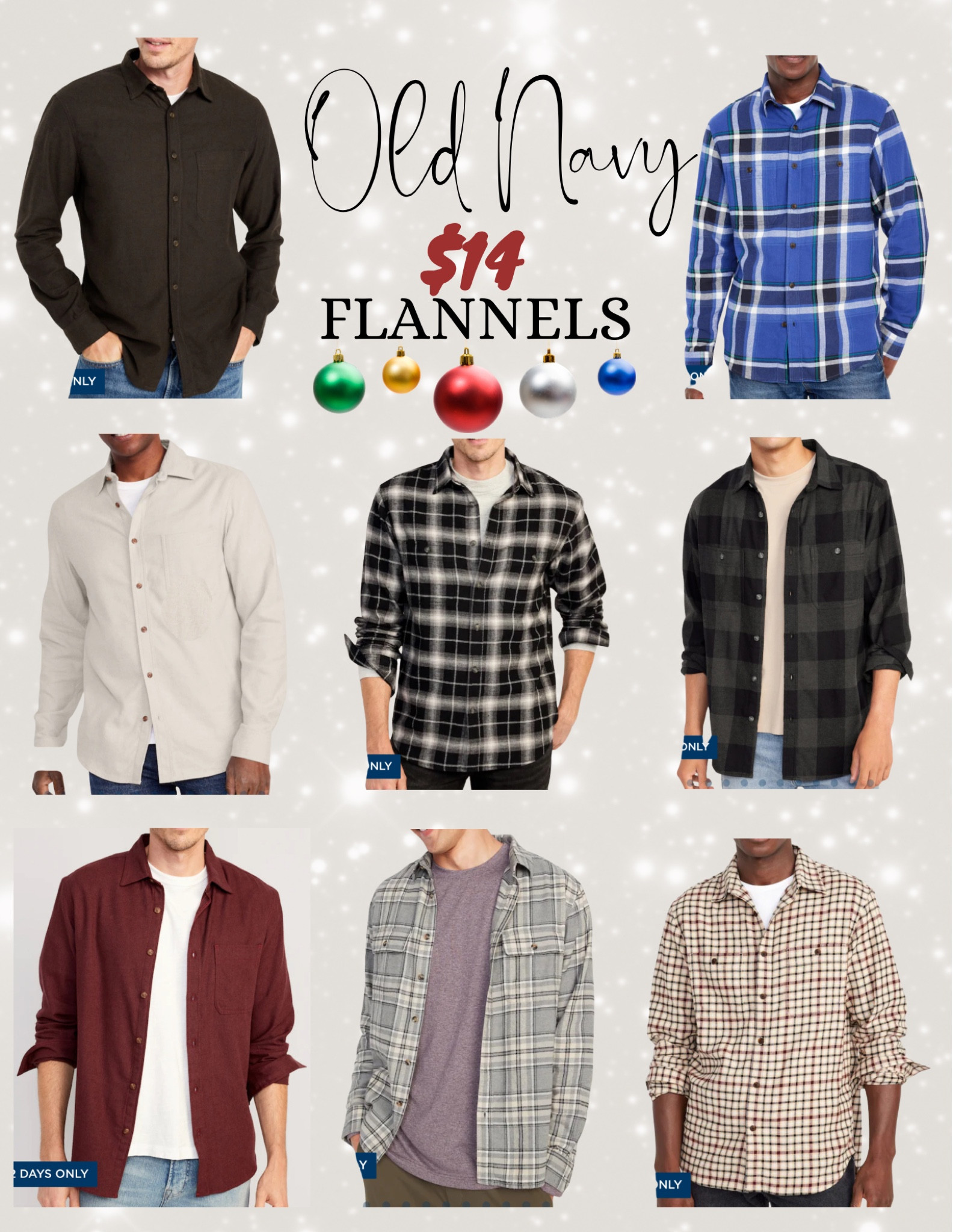 Men’s flannels are on sale for $14 12/2-12/3! 
These would make great gifts for the men in your life!

#LTKsalealert #LTKGiftGuide #LTKHoliday