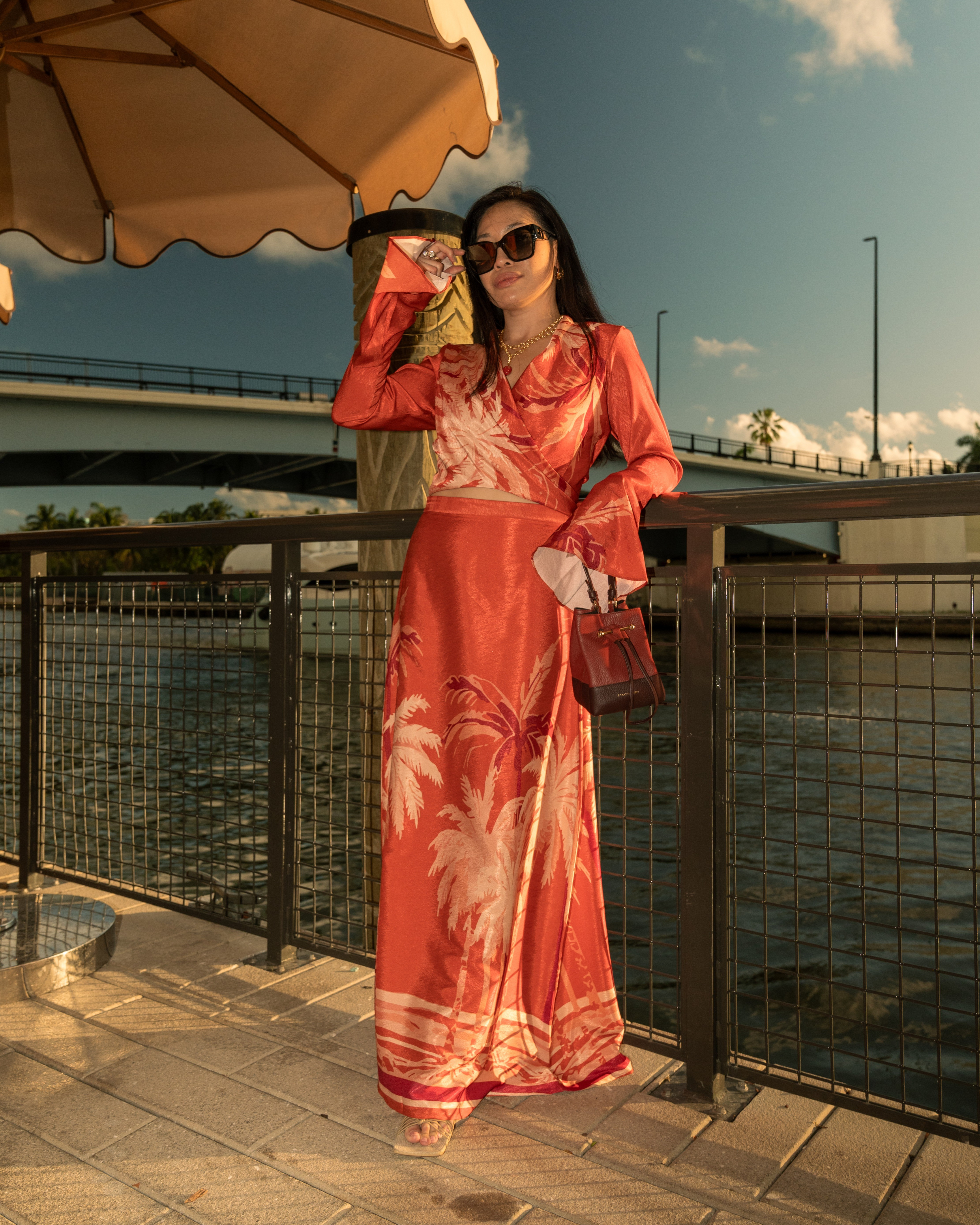 Wearing a skirt set but linked the top and pants set option.  

#LTKTravel #LTKParties #LTKStyleTip