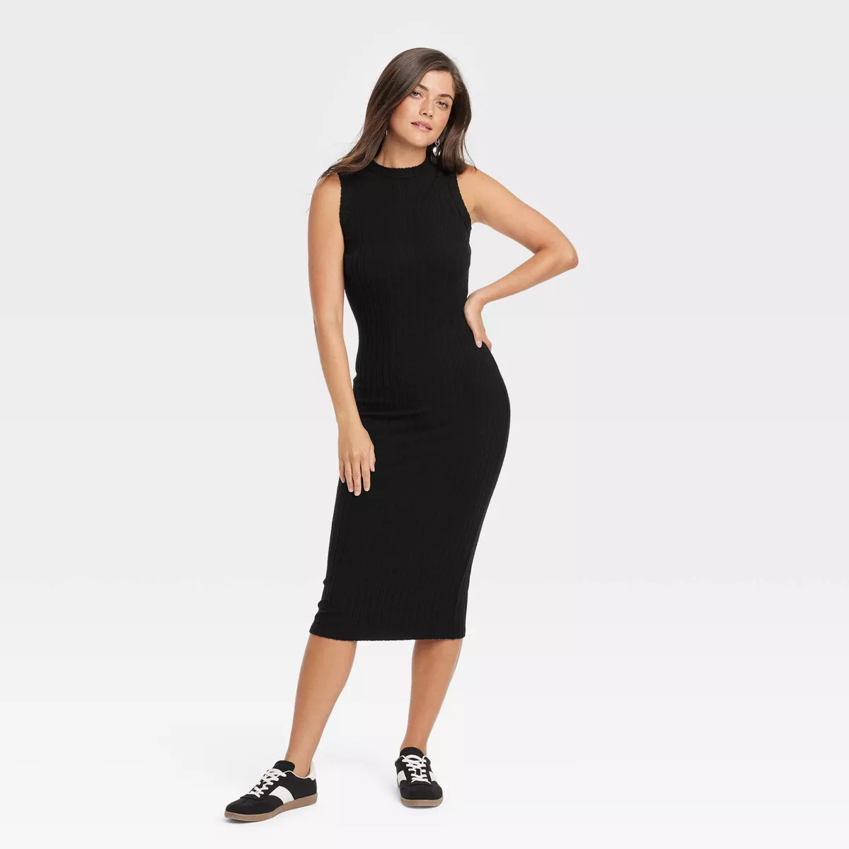 Women's Rib-Knit Midi Bodycon Dress - Universal Thread™ | Target