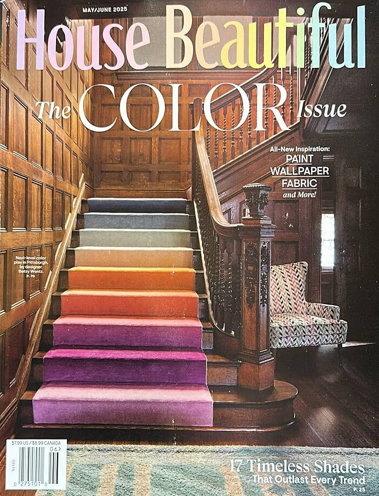 House Beautiful Magazine May June 2025 Timeless Shades That Outlast Every Trend | Amazon (US)