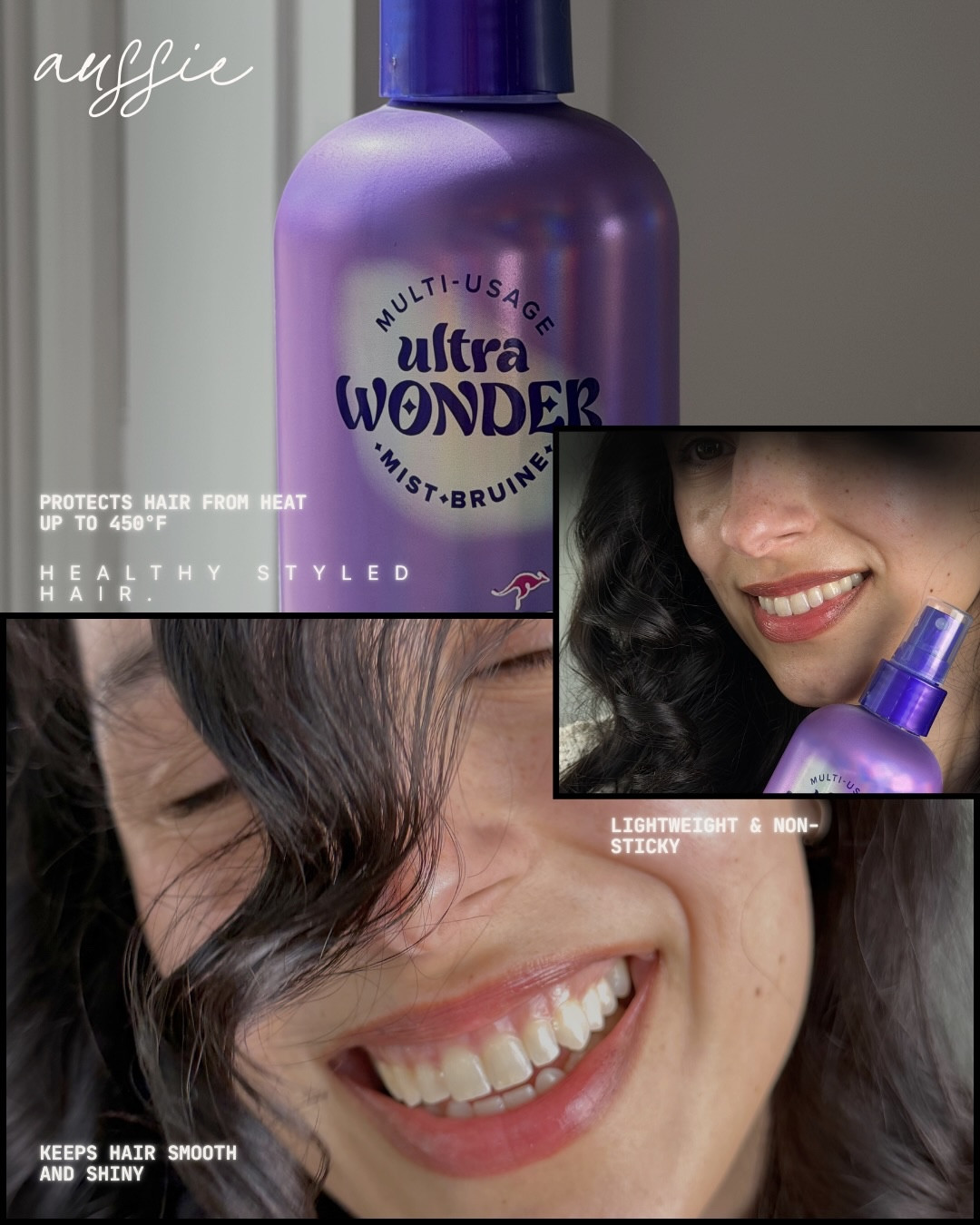 Before any blow dry or styling, I always protect my hair. Loving this Aussie Heat Protectant Spray for smooth , shiny results. 

@aussiehair 

#complimentary #daretowonder