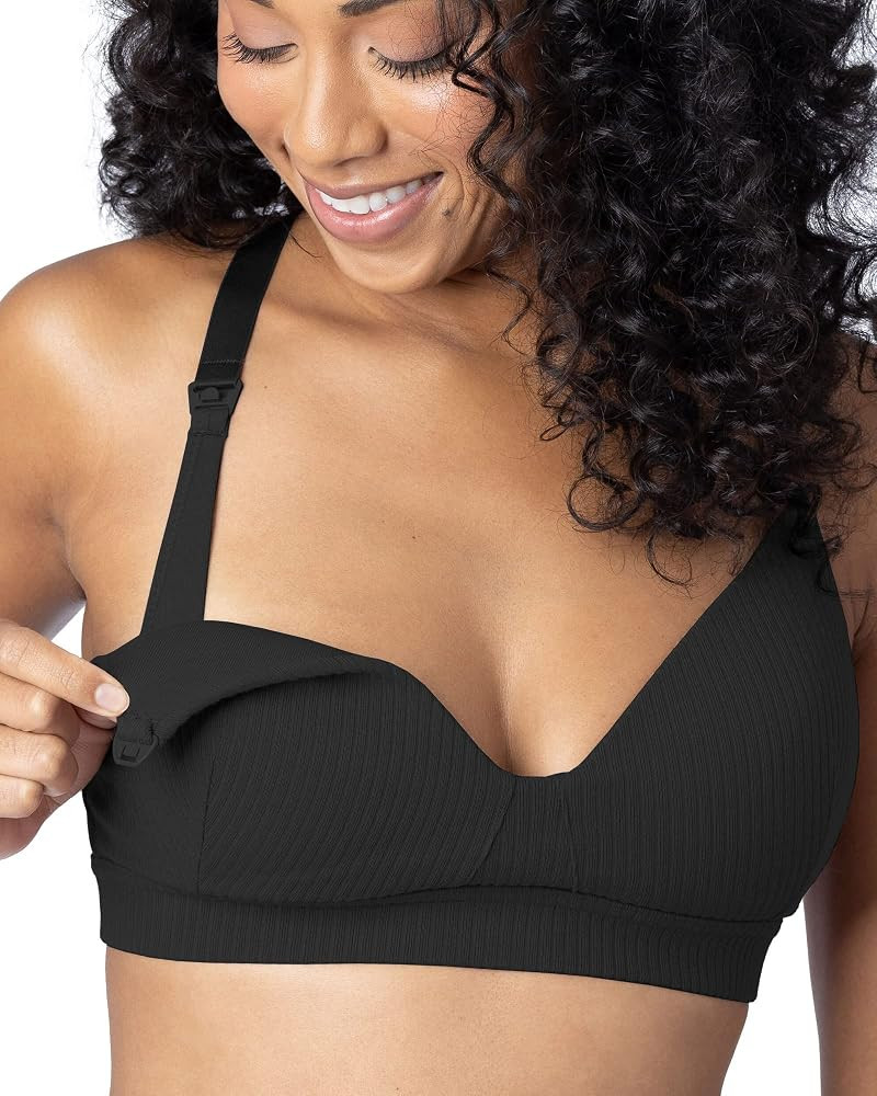 Kindred Bravely Ribbed Signature Cotton Nursing & Maternity Bra | Amazon (US)
