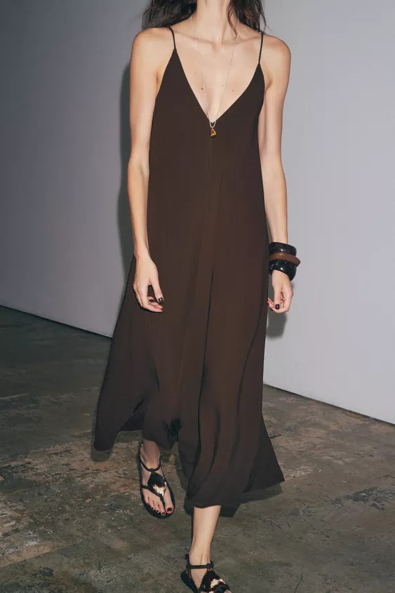 ZW COLLECTION LONG DRESS | Zara UK