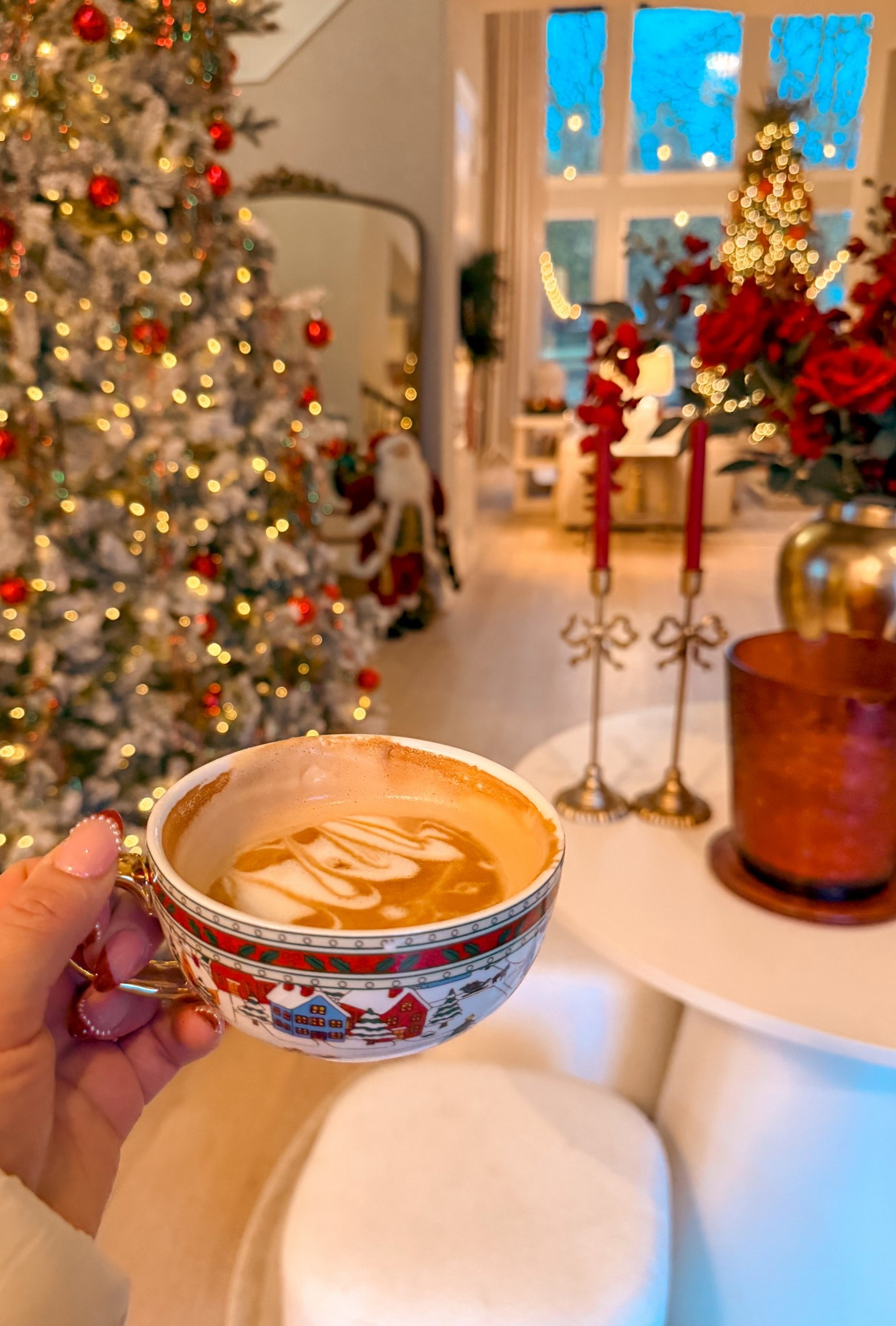 Holiday favorite lattee cup! It actually comes in a set with a little milk pot 

@walmart #walmart 