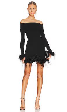 Ellerie Feather Knit Mini Dress
                    
                    Lovers and Friends | Revolve Clothing (Global)