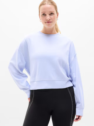 Seasoft Rib Crewneck Sweatshirt | Athleta