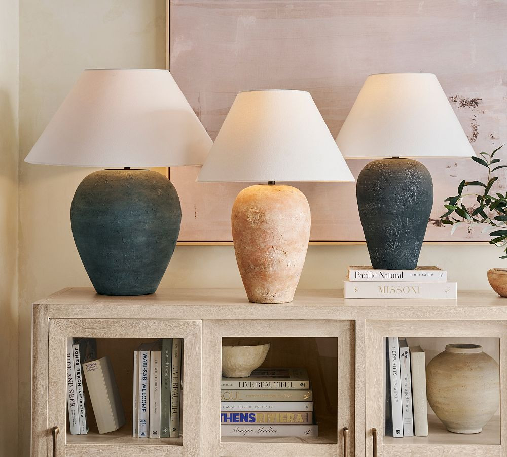 Canyon Ceramic Table Lamp (24"-28") | Pottery Barn (US)