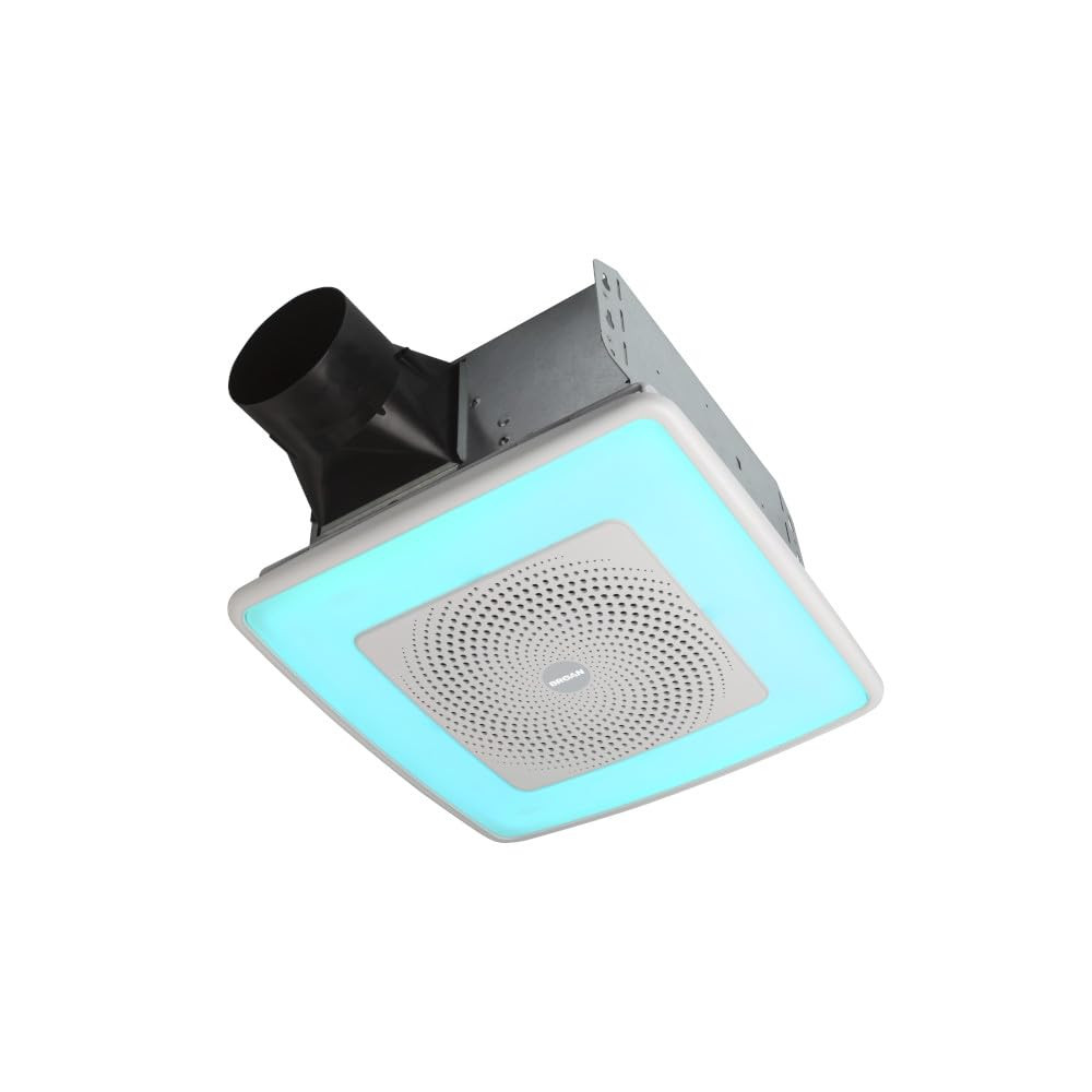 Broan-NuTone ChromaComfort Bathroom Exhaust Fan, 110CFM/1.5 Sones, with Sensonic Bluetooth Speake... | Amazon (US)
