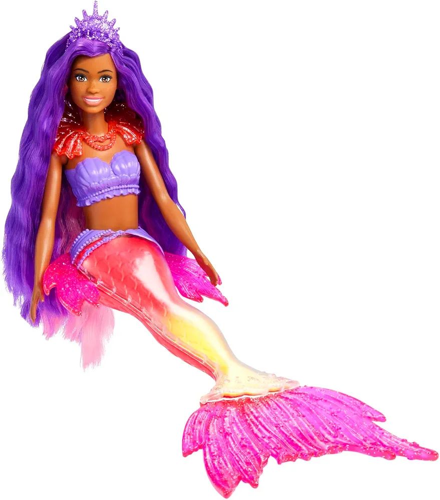 Barbie Mermaid Brooklyn Doll with Phoenix Pet and Accessories, Mermaid Toys with Interchangeable ... | Amazon (US)