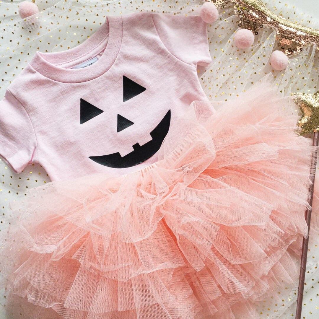 Jack-o-lantern Tee Halloween Tee Girls Halloween Tee Toddler Fall Shirt Toddler Halloween Tee Tod... | Etsy (US)