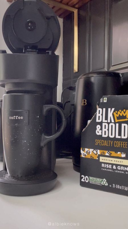 At Home Café with New Blk & Bold K-Cups

#LTKhome