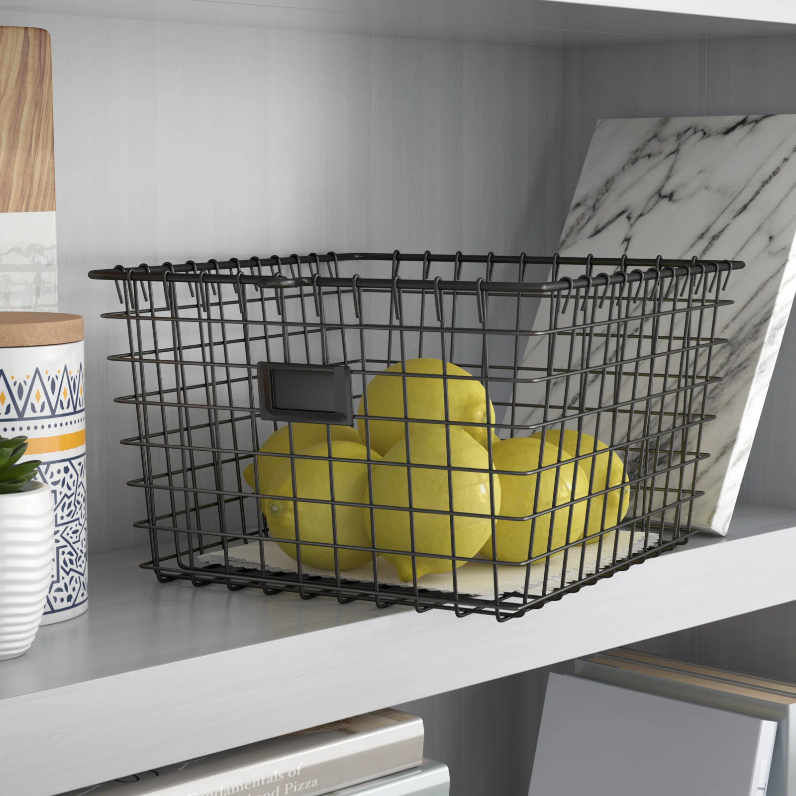 Dotted Line™ Albie Metal/Wire Basket & Reviews | Wayfair | Wayfair North America