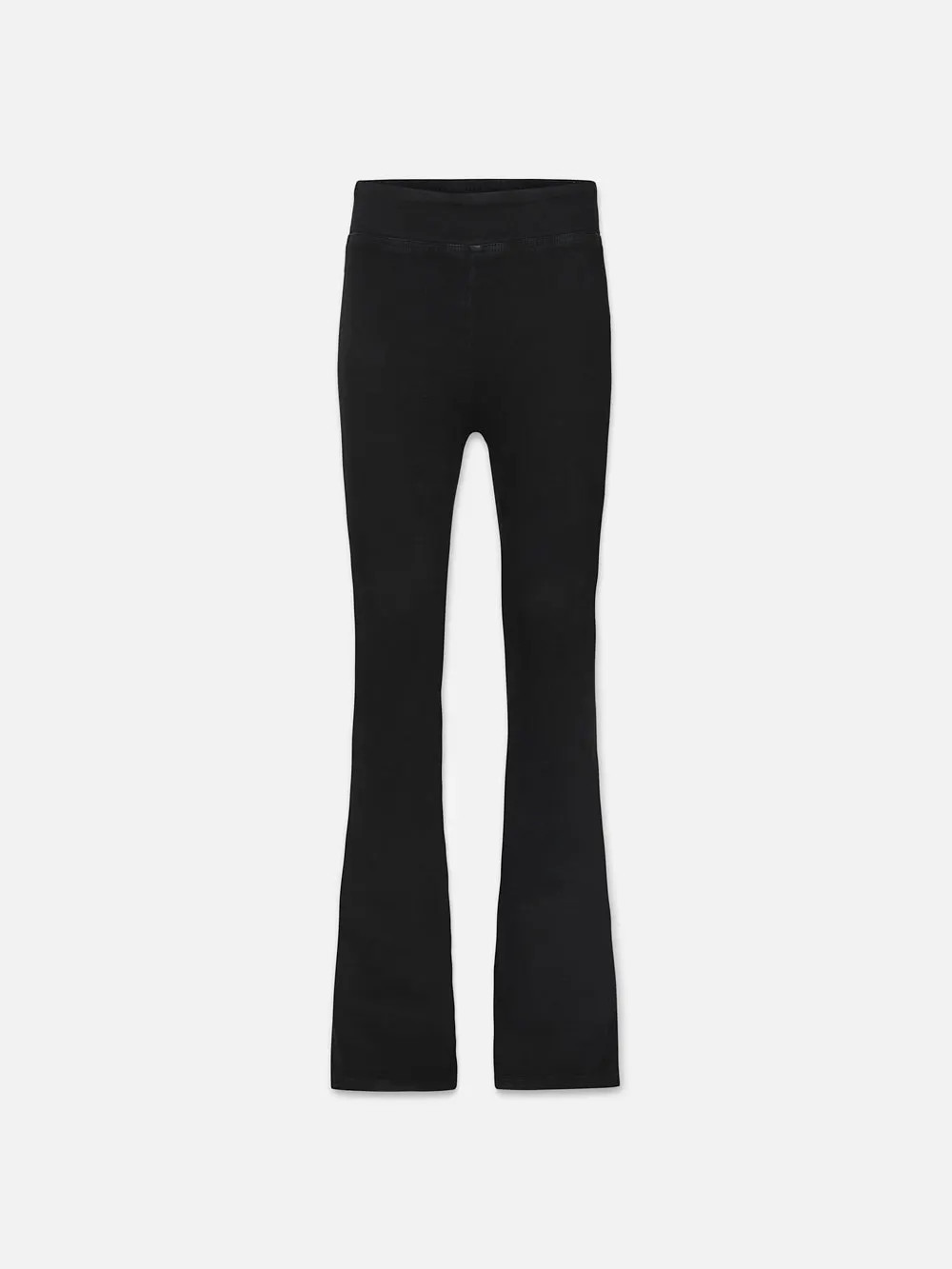 The Jetset Crop Mini Boot  in  Sheen Noir | Frame Denim