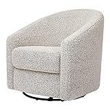 Babyletto Madison Swivel Glider in Black White Boucle, Greenguard Gold and CertiPUR-US Certified | Amazon (US)