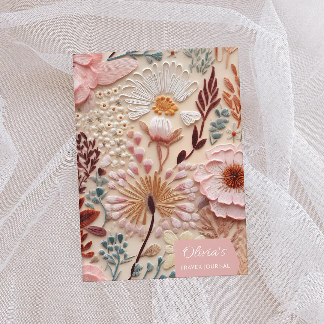 Personalized Prayer Journal For Christian, Women's Prayer Journal, Christian Mom Grandma, Christi... | Etsy (US)