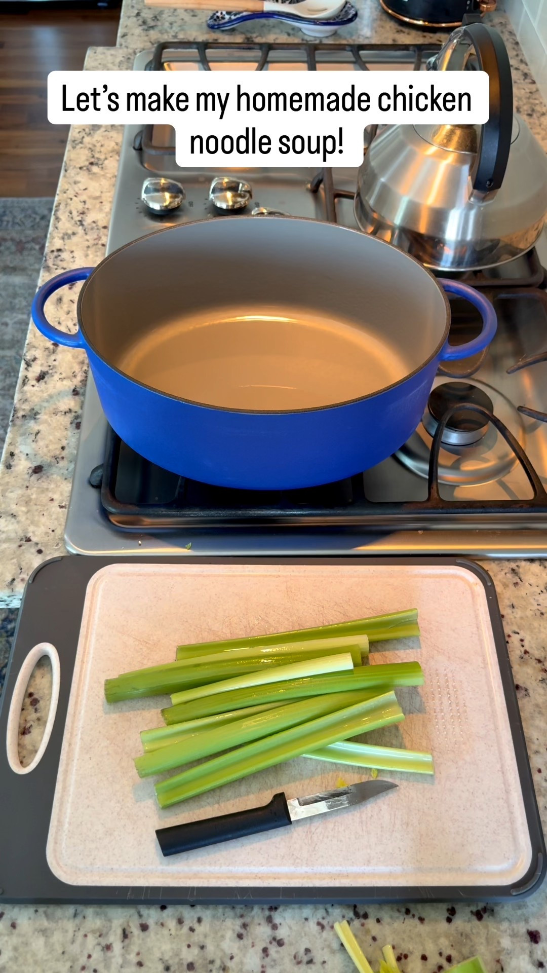 There’s something about a big, heavy Dutch oven on the stove that makes the whole house exhale. The Dutchess from @greatjones has basically become my winter sidekick—she lives on the range, simmering stock, soups, and all the “what’s-for-dinner?” moments in between. #ad 

Tonight it’s our family-favorite chicken noodle soup: simple ingredients, lots of fresh veggies, and that cozy, all-day flavor without actually standing at the stove. Think dump, shred, pour and serve—a very homeschool‑mom‑friendly rhythm.

Partnering with @greatjones to show how one beautiful, hardworking piece can anchor both your kitchen and your rituals. Save this for the next chilly night! 

Chicken Noodle Soup in ‘The Dutchess’
- 1 lb rotisserie chicken  
- 1/4 cup chopped onion  
- 4 large carrots, peeled and chopped
- 6 ribs celery, chopped
- 3 bay leaves
- 4 cartons chicken stock or broth  
- 4 cups extra‑wide egg noodles
- 1–2 tbsp salt, garlic powder and pepper to taste  
- Optional: fresh parsley for garnish

@greatjones #TheDutchess #GreatJonesPartner #EmbracingHome #Kendrainthekitchen #SoupSeason



#LTKHoliday #LTKmomlife #LTKGiftGuide