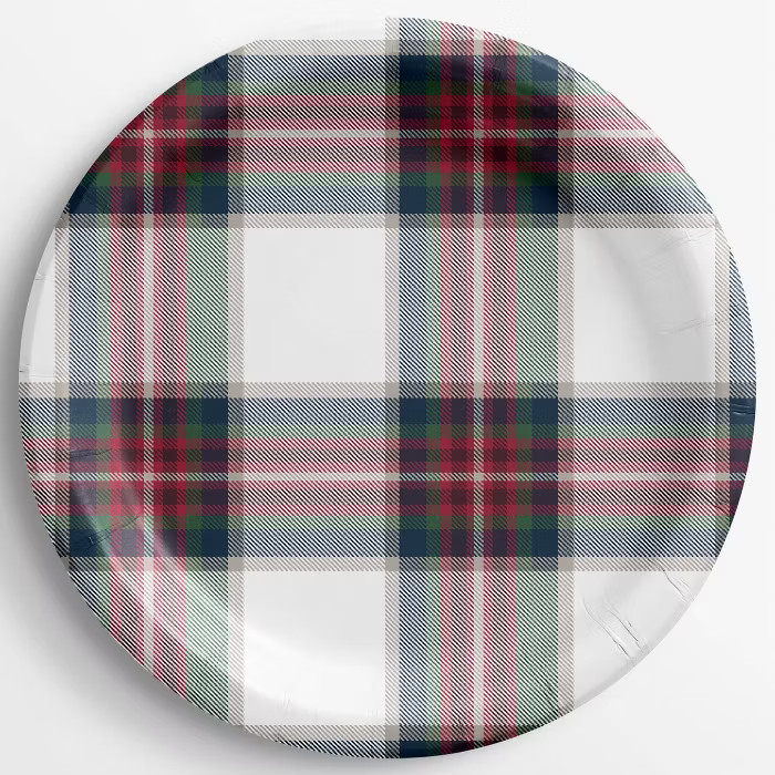 12ct Tartan Plaid Meal Plate - Wondershop™ | Target